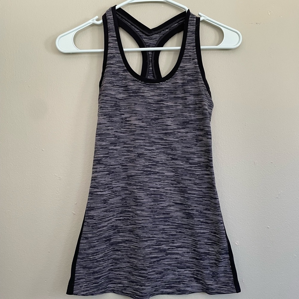 Lululemon racerback tank top gray